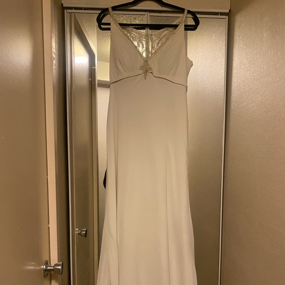 David’s Bridal size 14 wedding dress